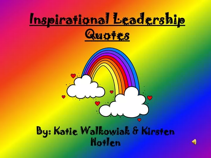 inspirational leadership quotes