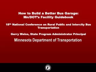 Minnesota Department of Transportation