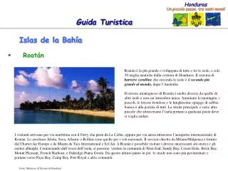 islas de la bah a