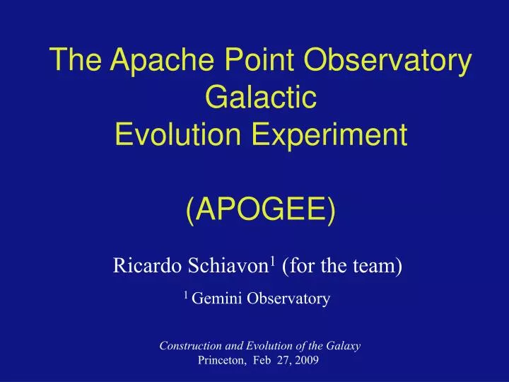 the apache point observatory galactic evolution experiment apogee