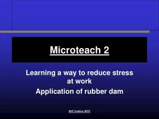Microteach 2