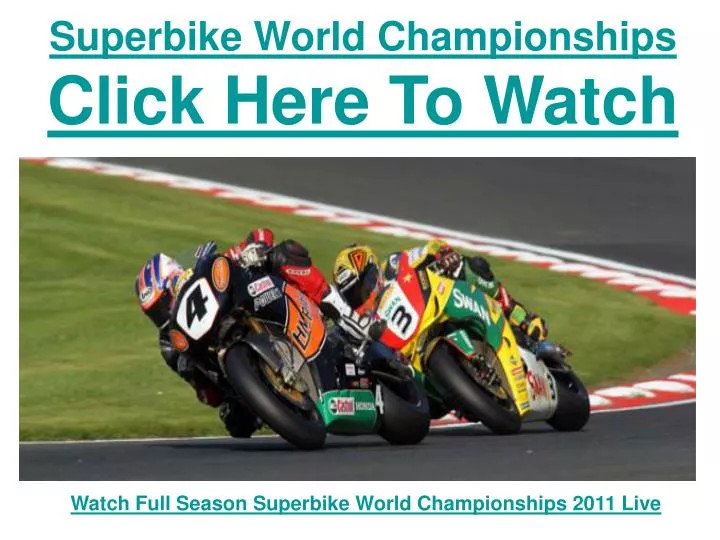 superbike world championships click here to watch