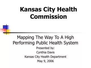 Kansas City Health Commission