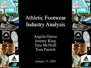 Athletic Footwear Industry Analysis