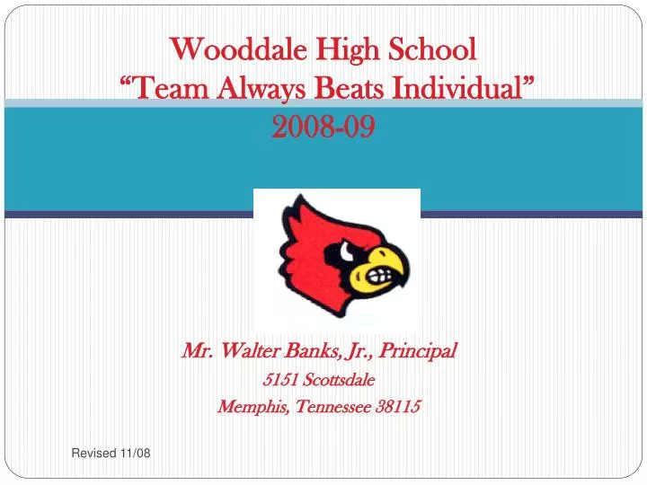 wooddale high school team always beats individual 2008 09