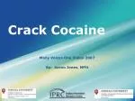 Crack Cocaine - slide 1