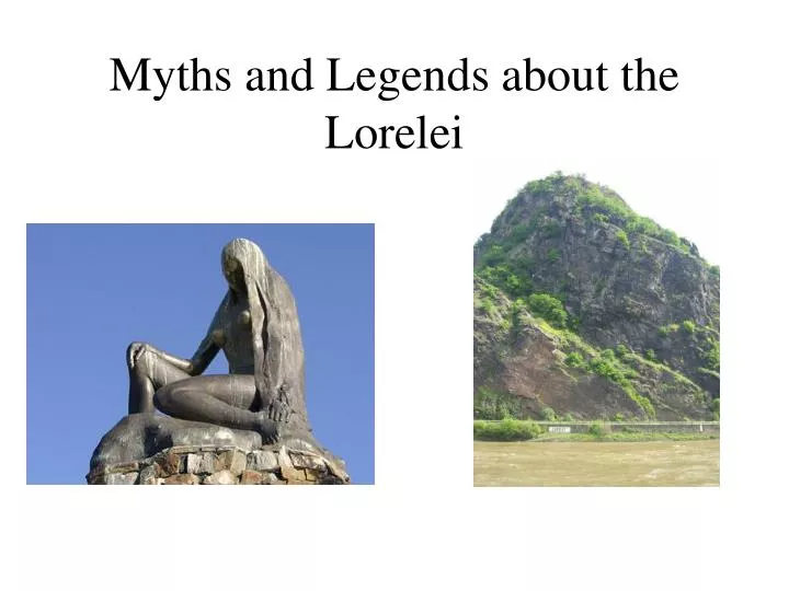 myths and legends about the lorelei
