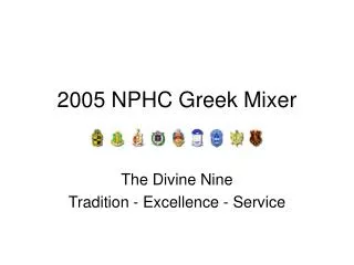 2005 NPHC Greek Mixer