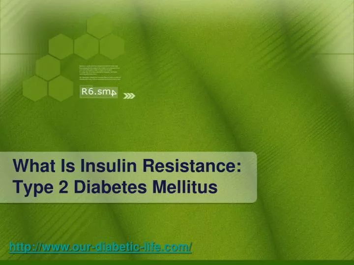 what is insulin resistance type 2 diabetes mellitus