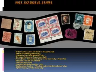 most expensive stamps