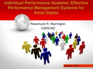 Improving Individual Performance Systems: Effective Performance Management Systems for Small States