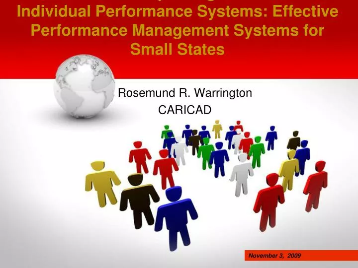 improving individual performance systems effective performance management systems for small states