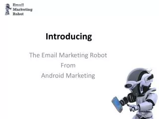 email marketing robot software