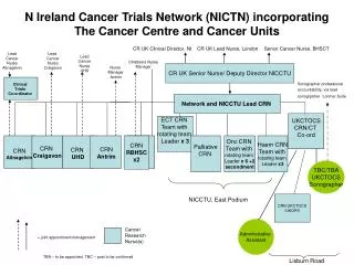 N Ireland Cancer Trials Network (NICTN) incorporating The Cancer Centre and Cancer Units