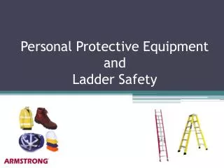Personal Protective Equipment and Ladder Safety