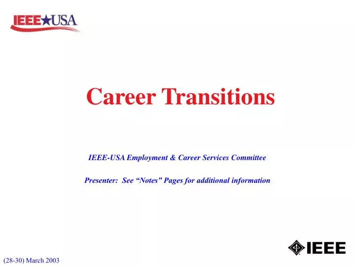 career transitions
