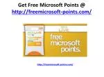 get free microsoft points - slide 1