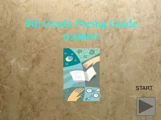8th Grade Pacing Guide