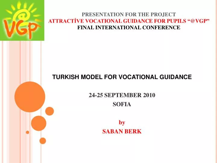 turk i sh model for vocat i onal gu i dance 24 25 september 2010 sofia by saban berk