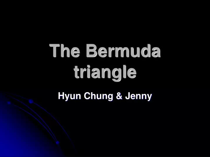 the bermuda triangle