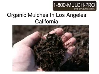 organic mulches in los angeles california