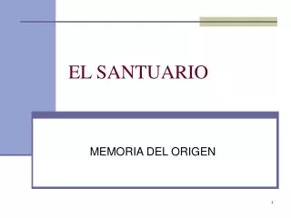 el santuario