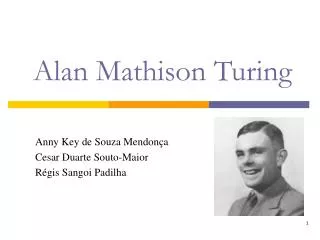 alan mathison turing