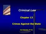 Criminal Law - slide 1