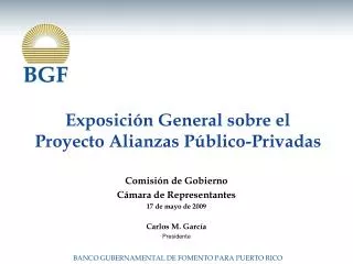 exposici n general sobre el proyecto alianzas p blico privadas