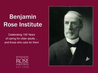 Benjamin Rose Institute