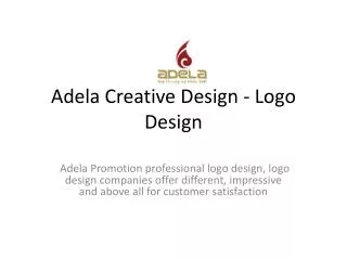 adela creative design - logo design