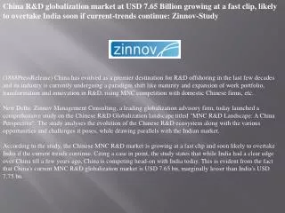 china r&d globalization market at usd 7.65 billion growing a