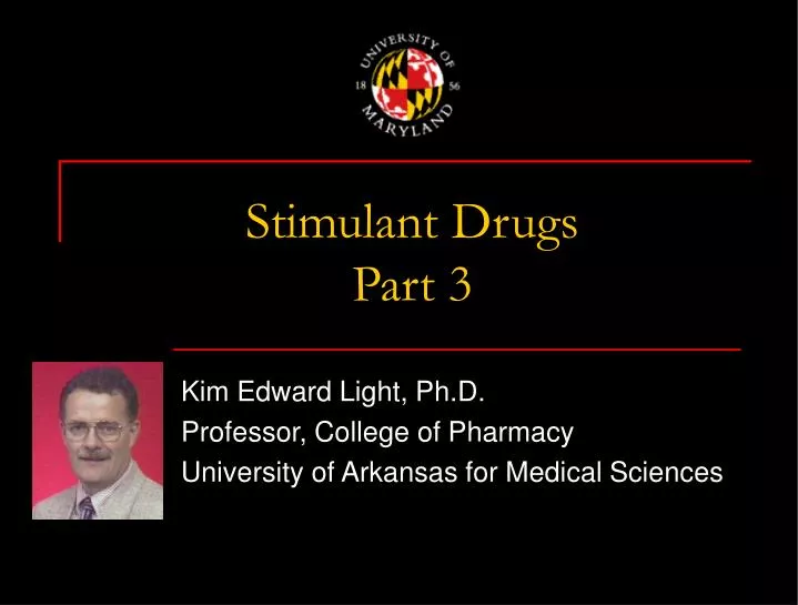 stimulant drugs part 3