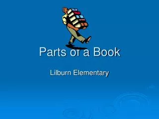 Parts of a Book