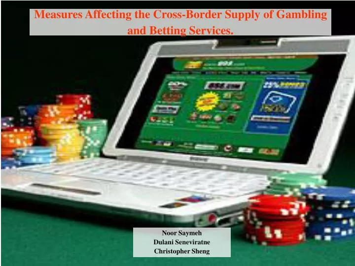 measures affecting the cross border supply of gambling and betting services