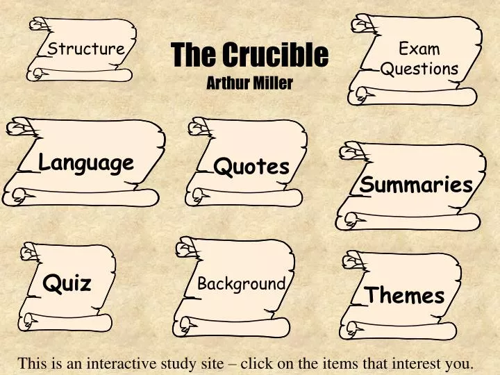 Crucible' provides a look at human nature