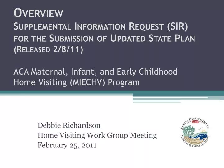 debbie richardson home visiting work group meeting february 25 2011