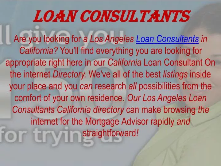 loan consultants