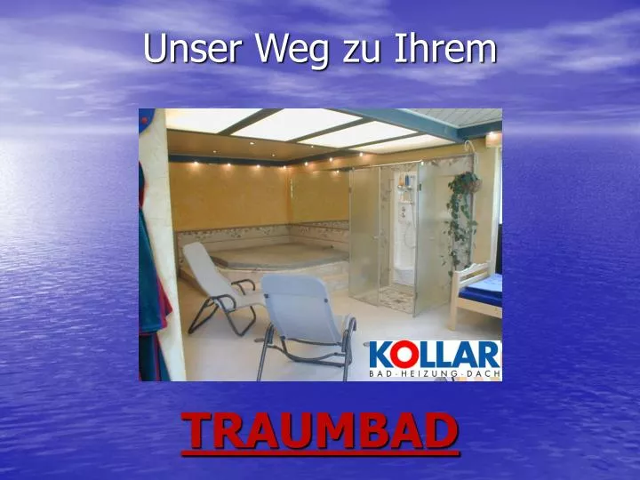 unser weg zu ihrem