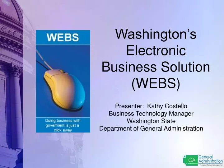 washington s electronic business solution webs