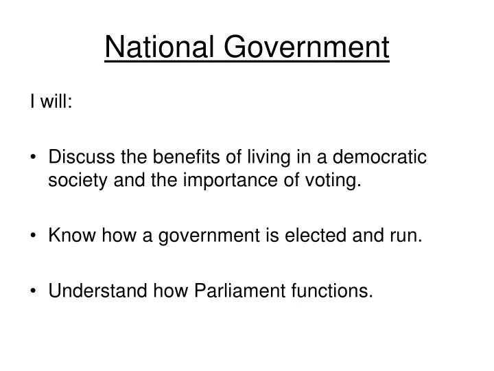 national government