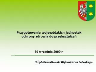 urz d marsza kowski wojew dztwa lubuskiego