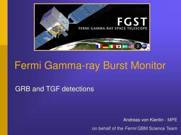 fermi gamma ray burst monitor