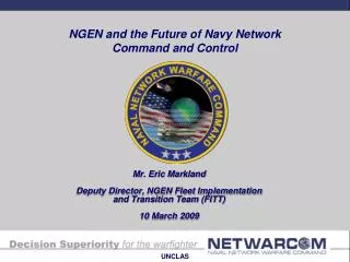 NGEN and the Future of Navy Network Command and Control