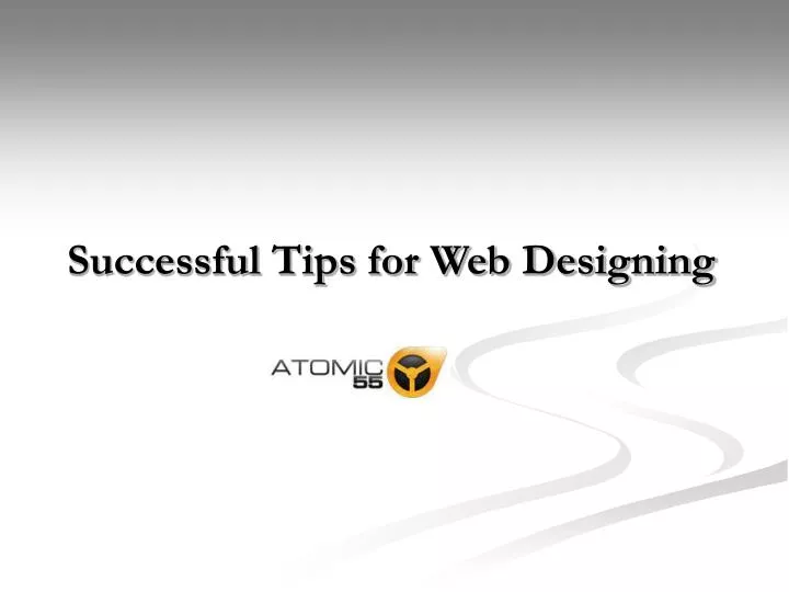 successful tips for web designing