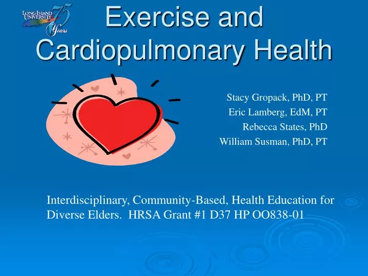 exercise and cardiopulmonary health