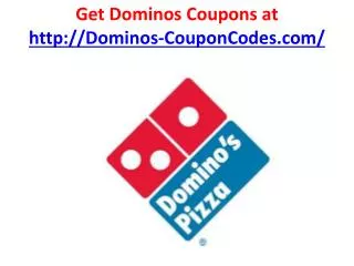 domino's coupons