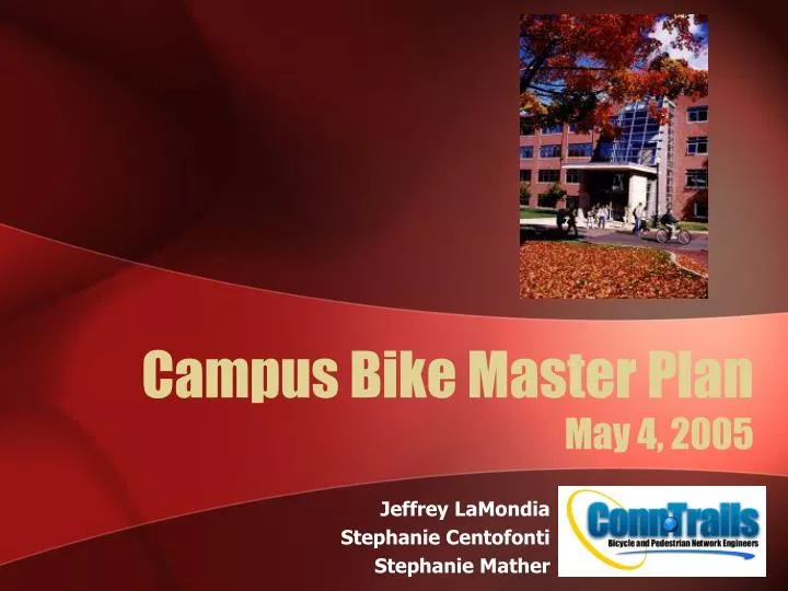 campus bike master plan