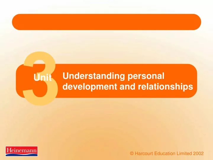 understanding personal development and relationships