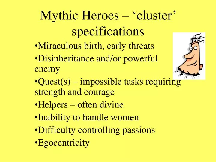 mythic heroes cluster specifications